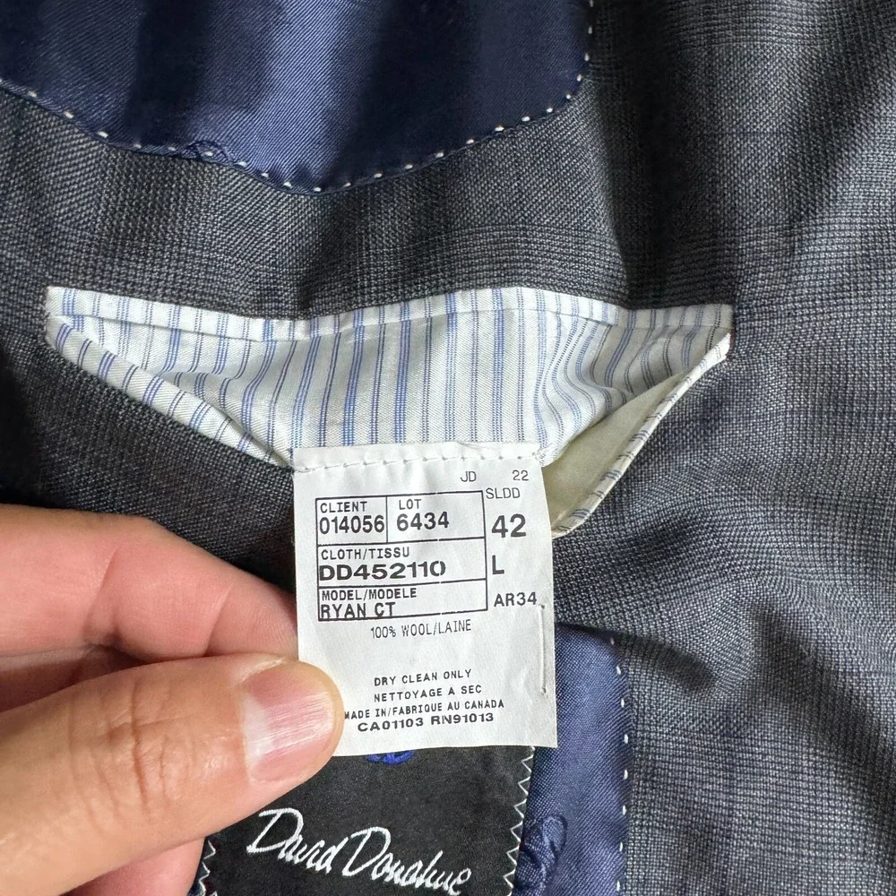David Donahue sophisticated grey